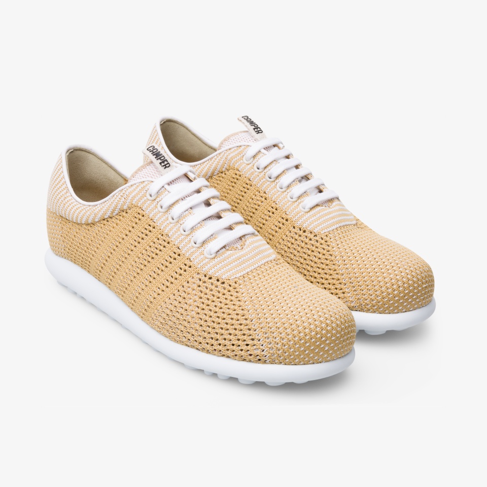 Camper Pelotas Xlite Light Yellow - Camper Women's Sneakers ||2031-VMOQP||